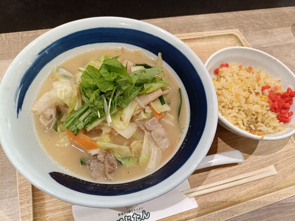 野菜たっぷりタンメン べじたん イオンモールNagoya Noritake Garden店