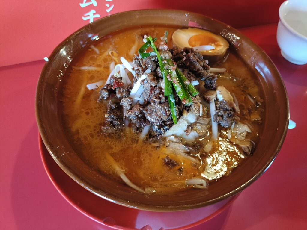 スタミナ肉ラーメン 三條